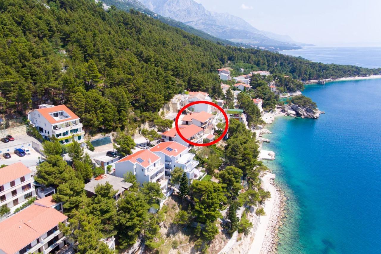 Apartments By The Sea Brela, Makarska - 2718 Exterior photo